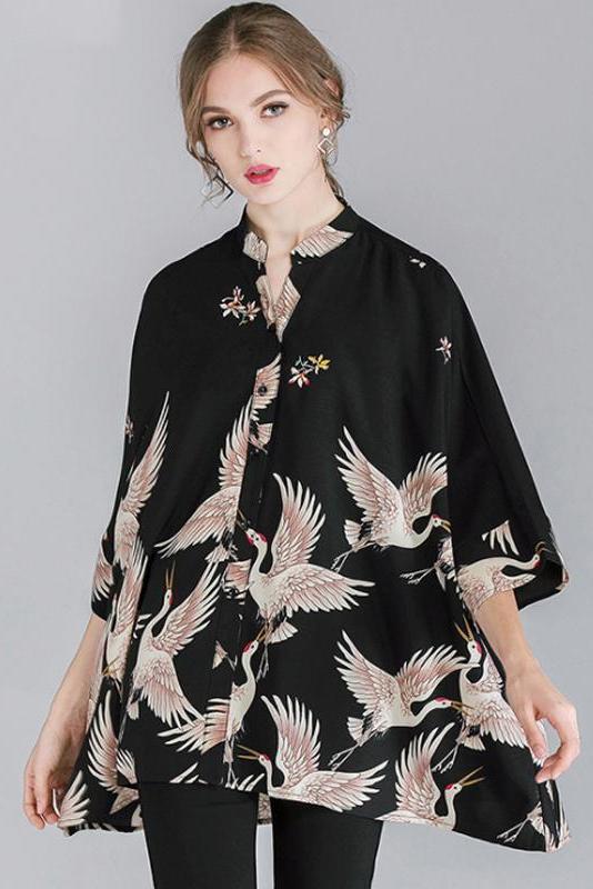 Limited Stock- Animal Prints Loose Shirt