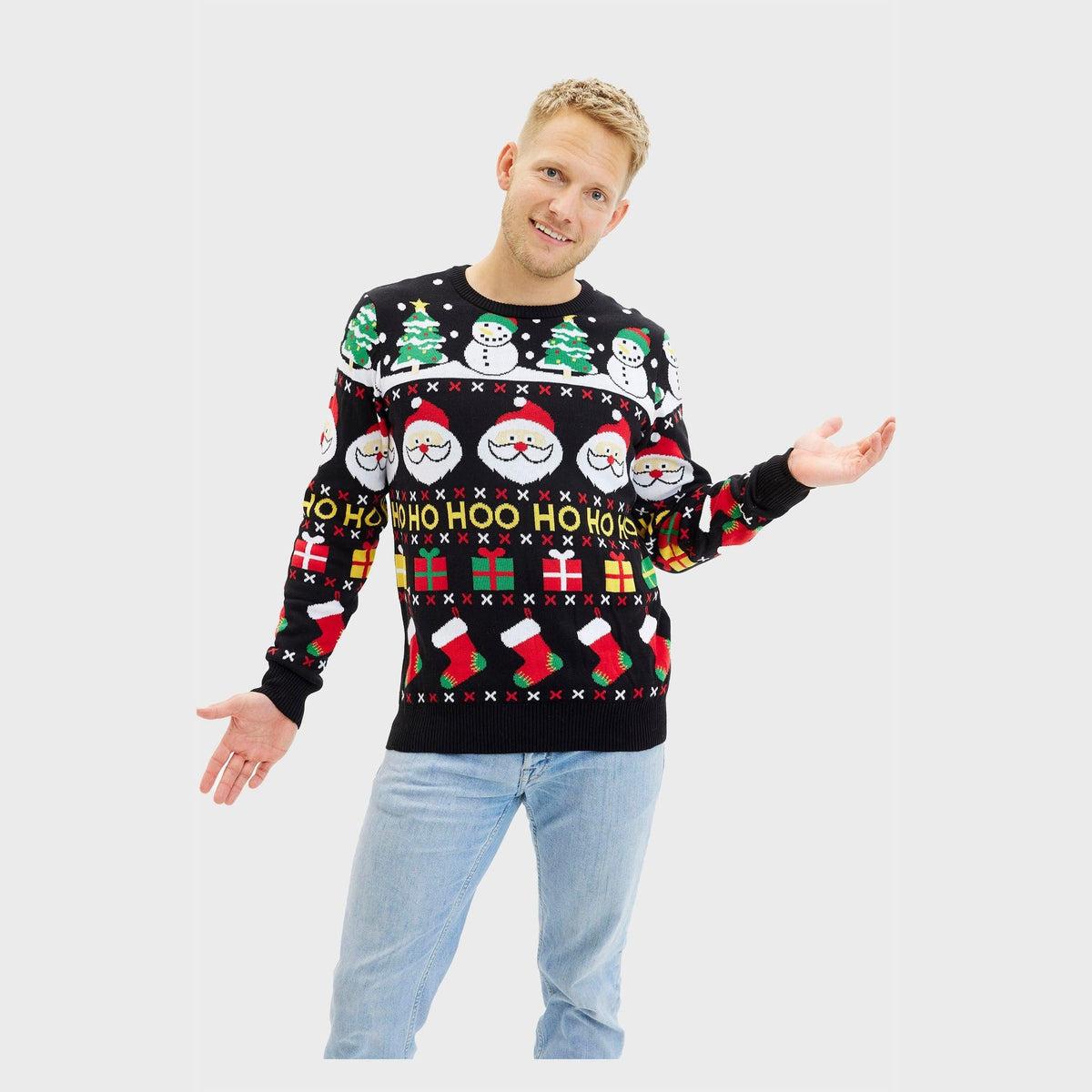 The Cheerful Christmas Sweater Men's