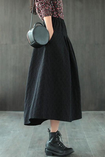 Autumn Elastic High Neckline T-shirt