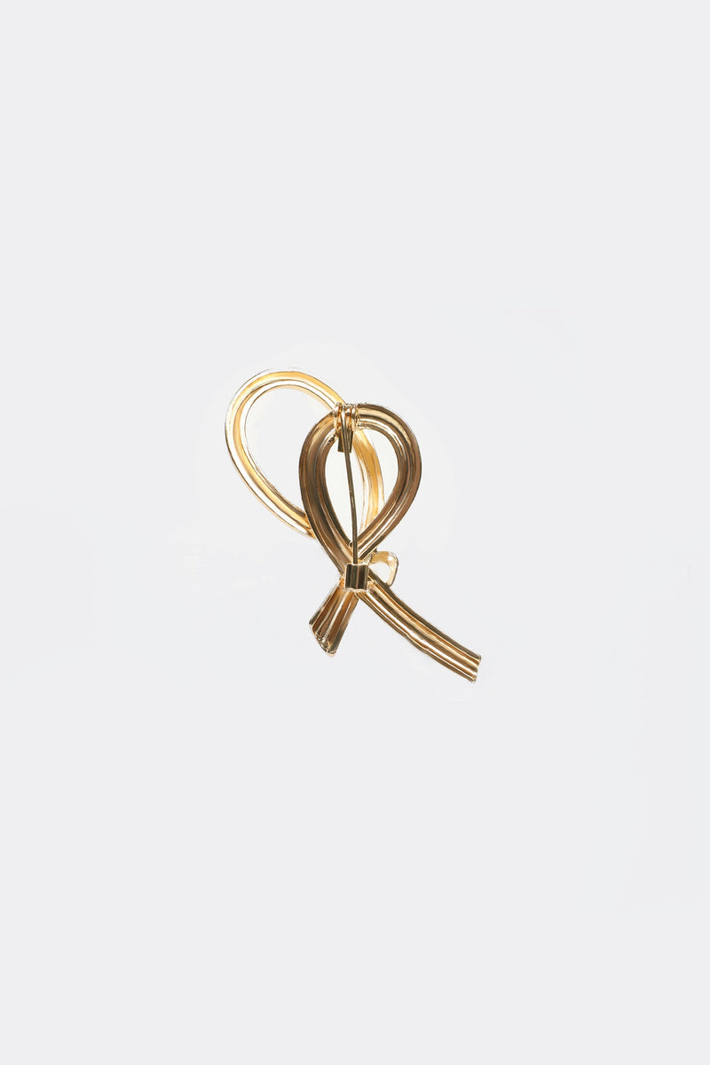 Irregular Metal Brooch