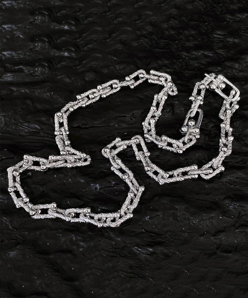 Silk Sterling Silver Chain Pendant Necklace