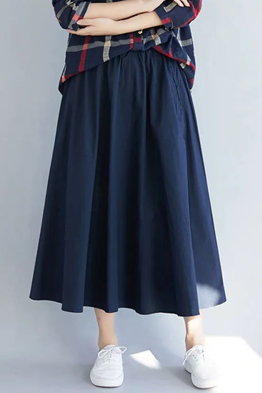 Spring Half-length Skirt A-line Skirt