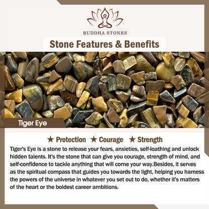 Buddha Stones Natural Tiger Eye Wealth Bracelet