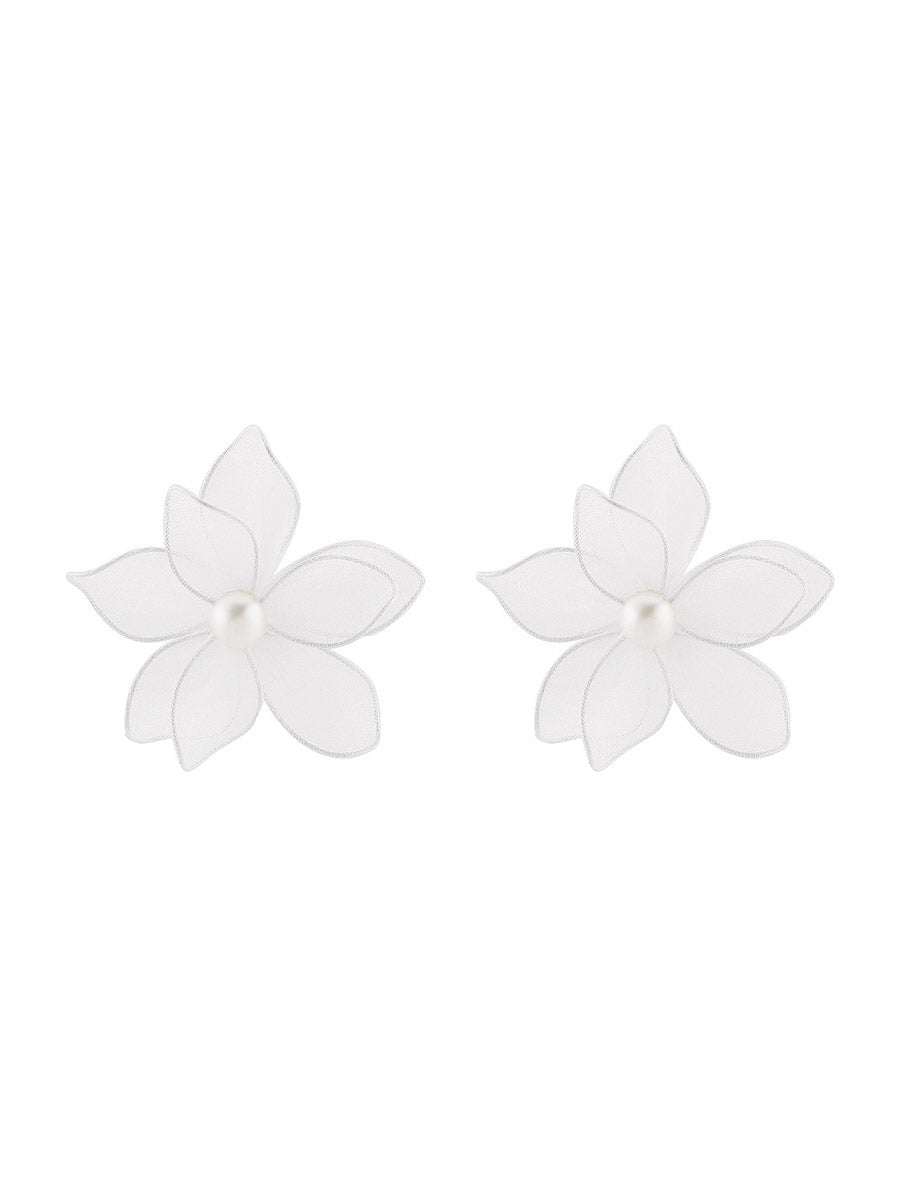 Flower Shape Earrings Accessories