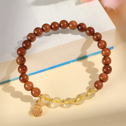 6mm Green Phantom Kuka Seed Confidence Bracelet
