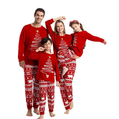 Stylish Winter Family Christmas Pajama Set for Unisex