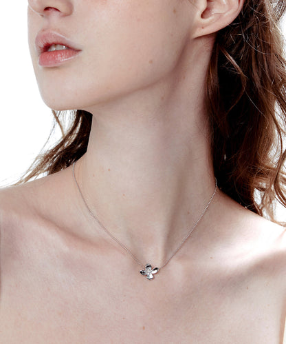 Small Round Bead Thread Copper Plated Small Pendant Fine Choker