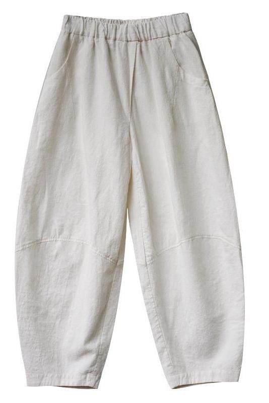 Summer Loose Cotton Linen Pants Trousers