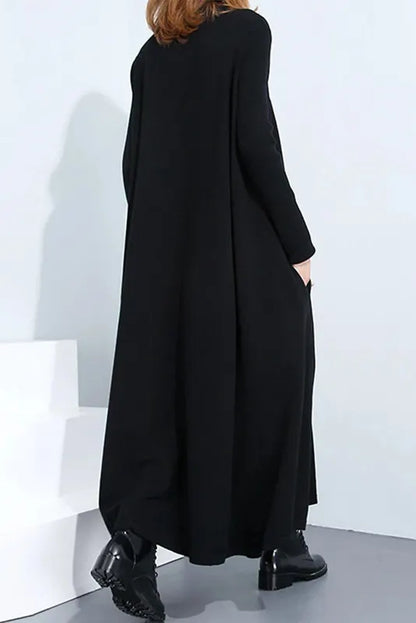 -loose Knitted Maxi Dress