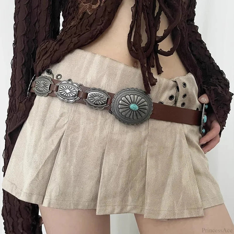 National Mysterious Gem Inlaid Strap