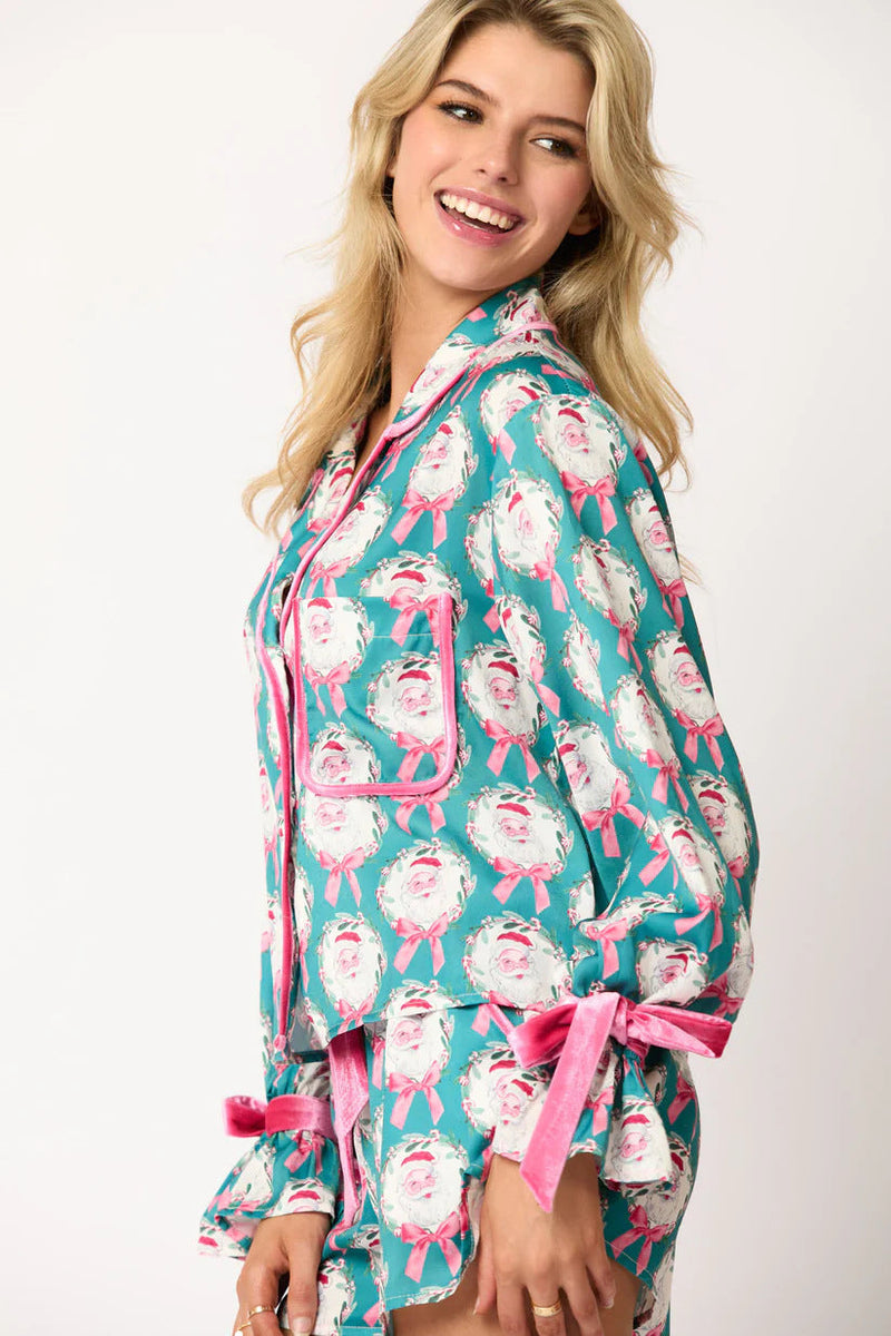 Christmas Character Short Pajama Set