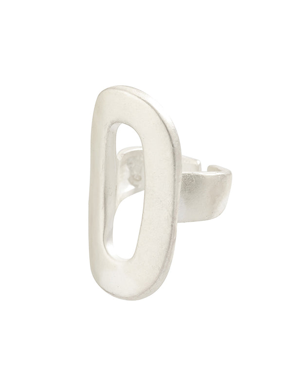 Adjustable Geometric Hollow Color Rings Accessories