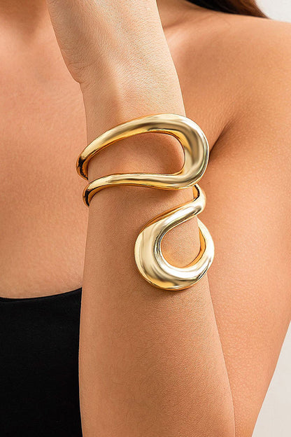 Alloy Twisted Double Layer Jewelry