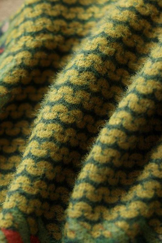 Autumn Retro Knitted Sweater