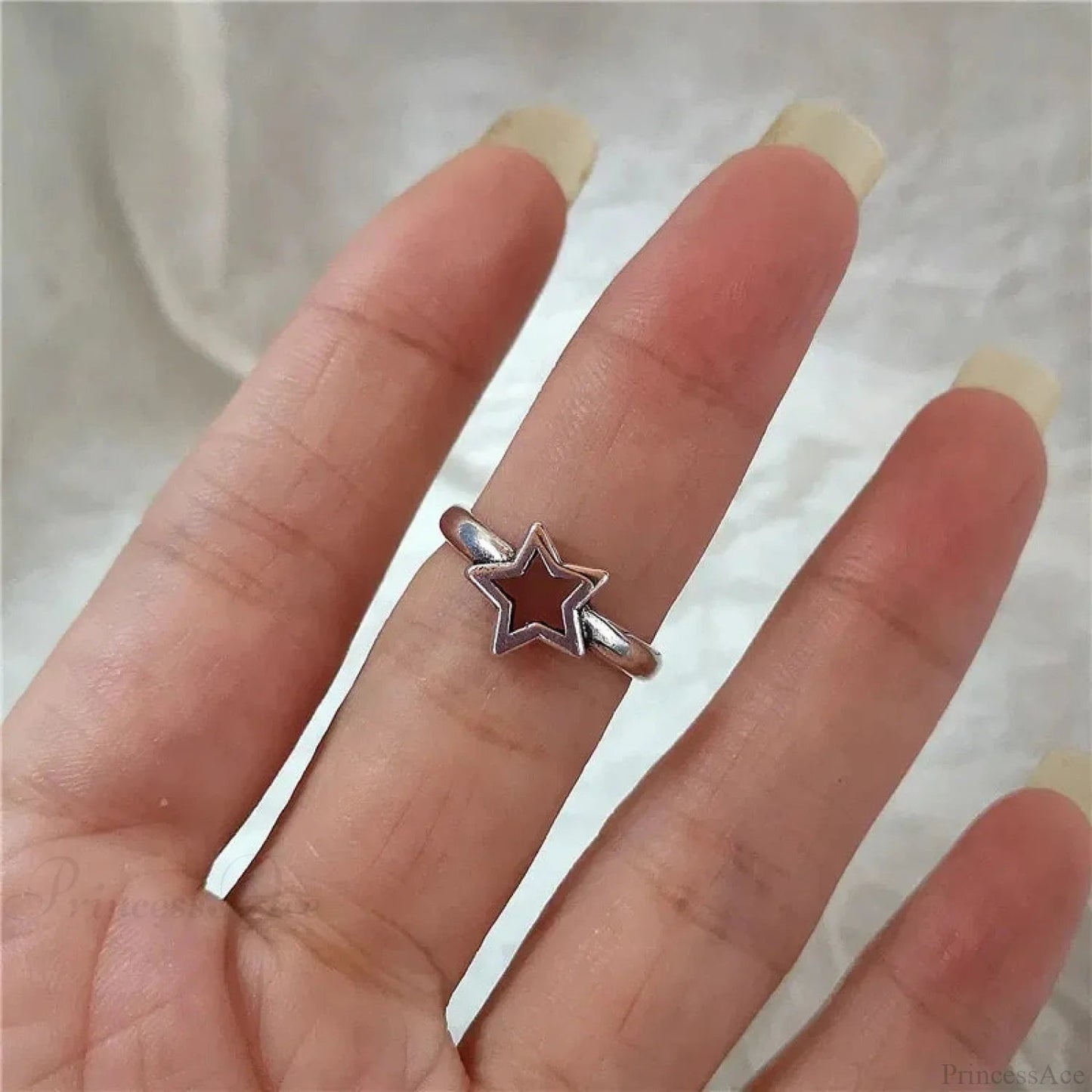 Gothic Cross Heart Ring