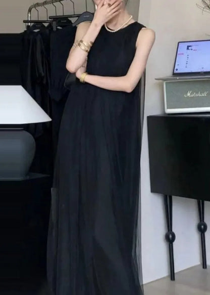 Classy Khaki Draping Chiffon a Line Dresses Sleeveless