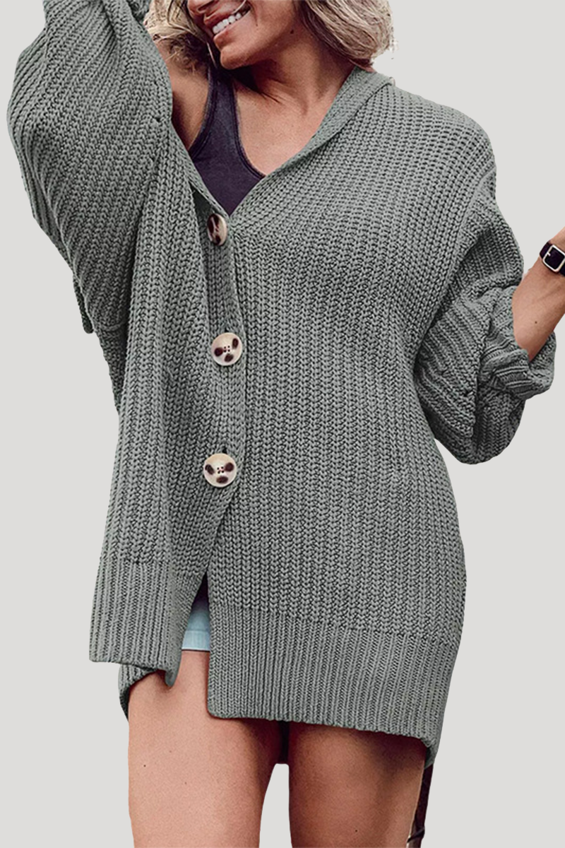 Daily Color Pocket Buttons Weave Turndown Collar Outerwear(7 Colors)