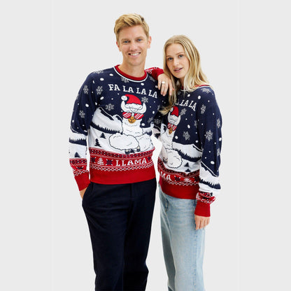 Fa La La La Llama Sweatshirt Men's
