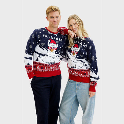 Fa La La La Llama Sweatshirt Men's