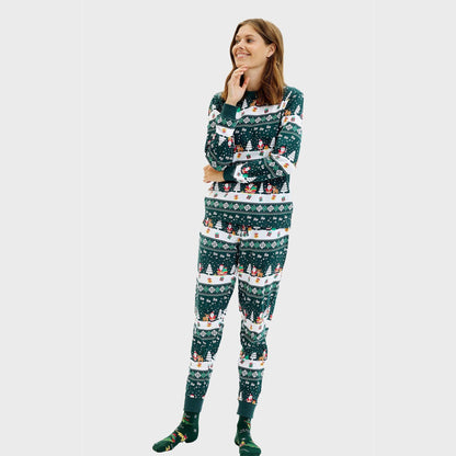 The Cheerful Christmas Pajamas Women's