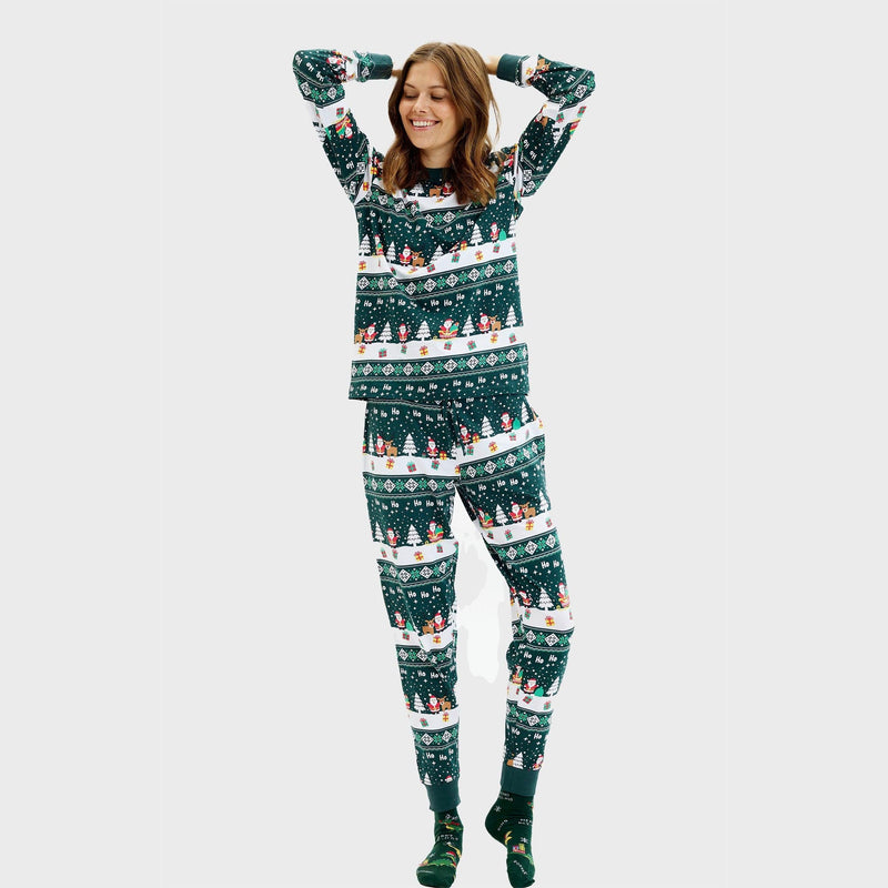 The Cheerful Christmas Pajamas Women's