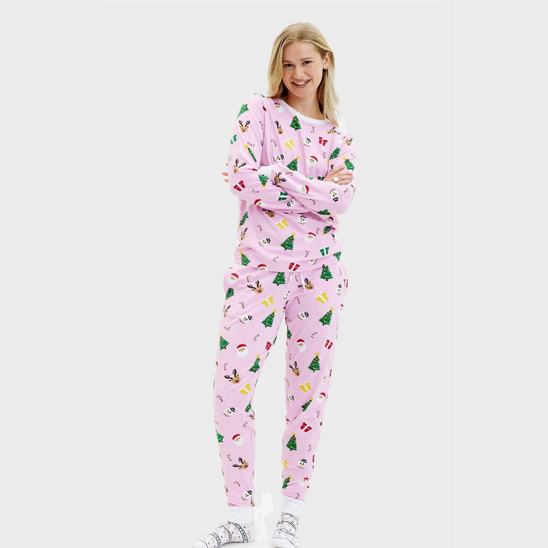 The Pink Christmas Pajamas Women's