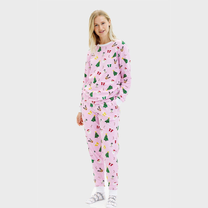 The Pink Christmas Pajamas Women's