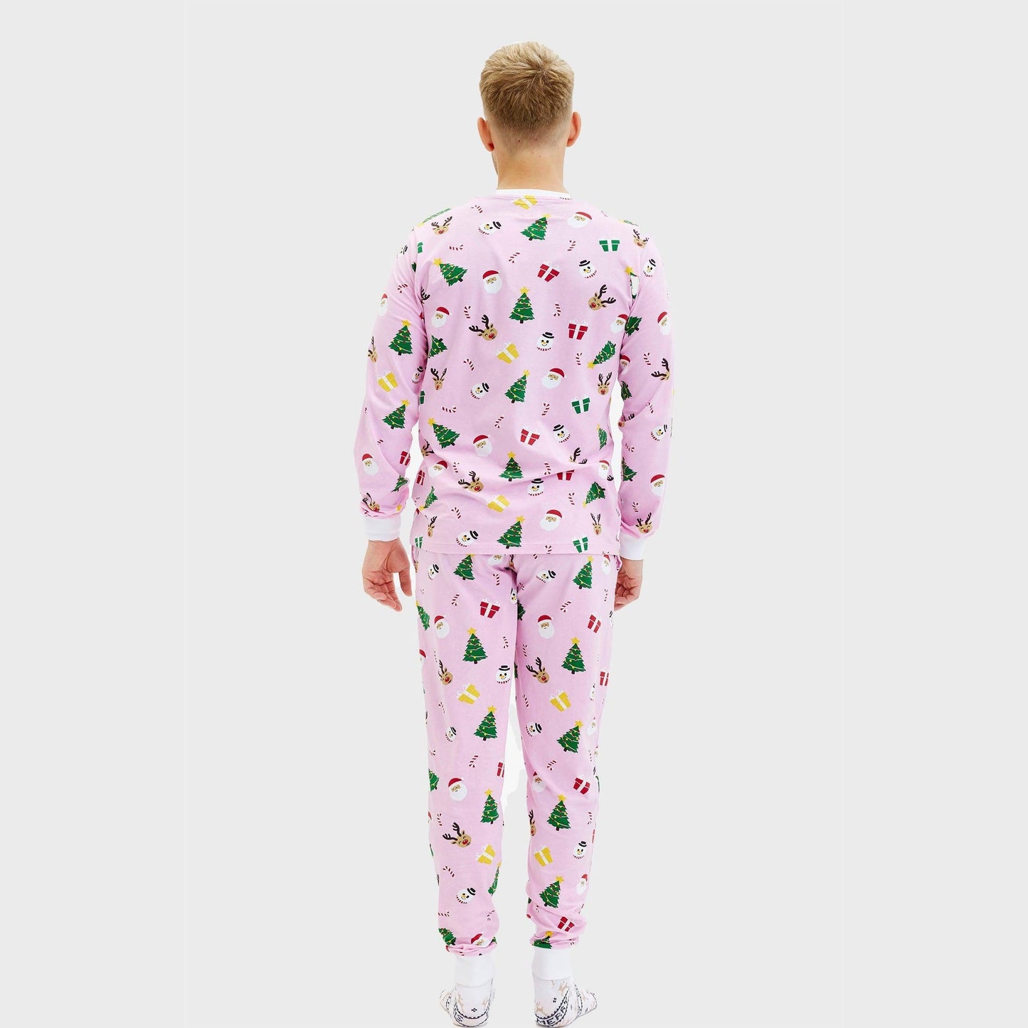 The Pink Christmas Pajamas for Men