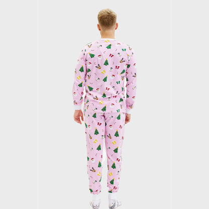 The Pink Christmas Pajamas for Men