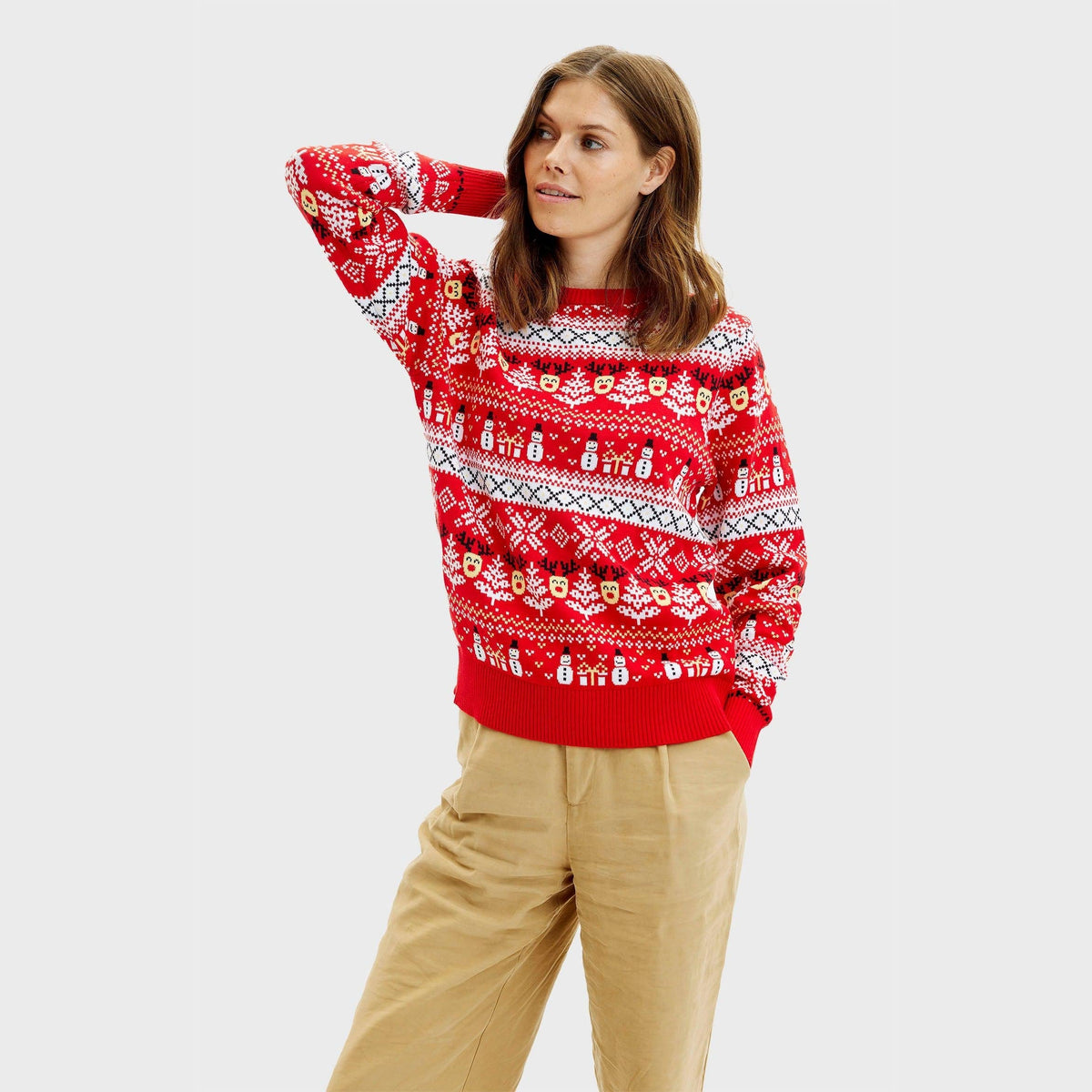The Reinstyle Christmas Sweater Root Women's