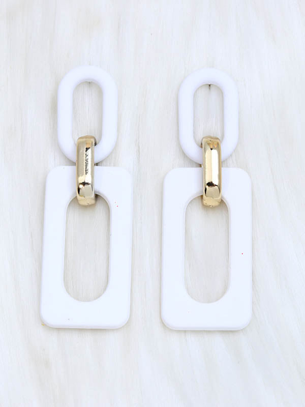 Geometric Hollow Earrings Accessories