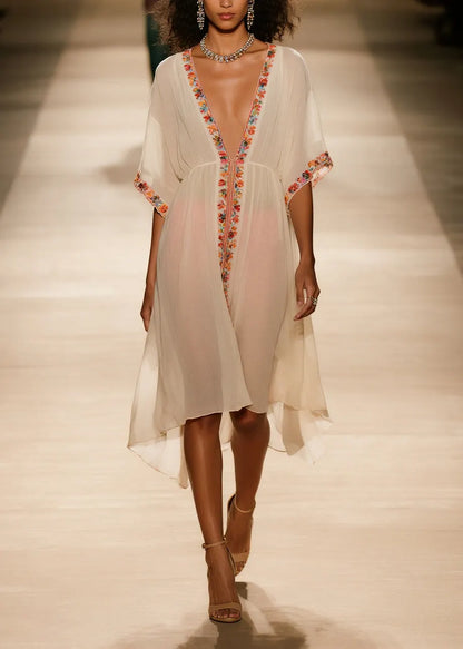 Apricot Oversized Cotton Upf 50+ Cardigans Summer