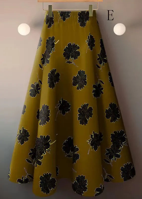 And Versatile High Waisted Ice Silk Skirt for Summer