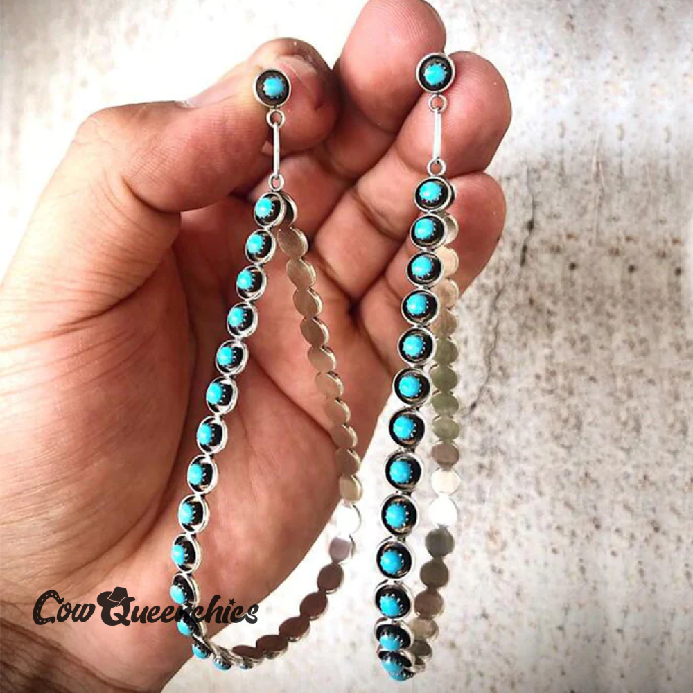 Turquoise Stone Earrings