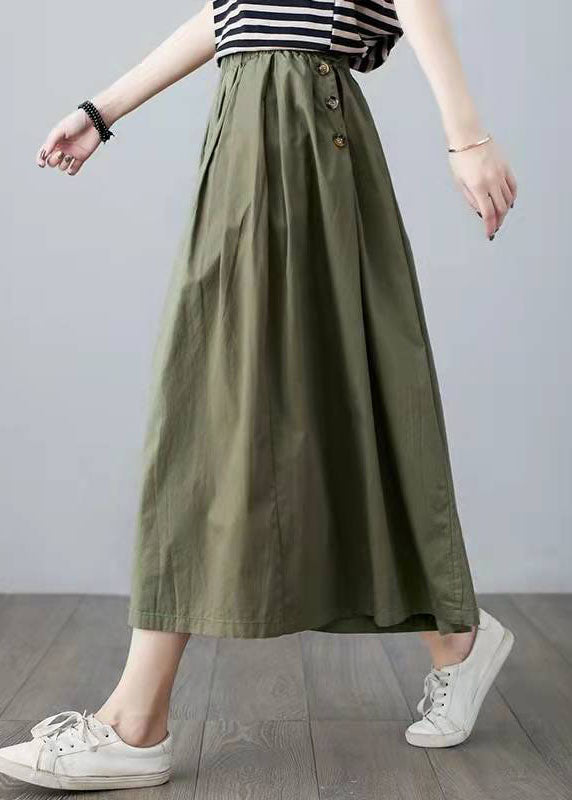 Summer Loose Wide-leg Pants Cropped Trousers
