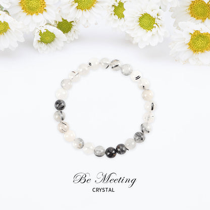 8mm Black Tourmaline Spiritual Protection Bracelet