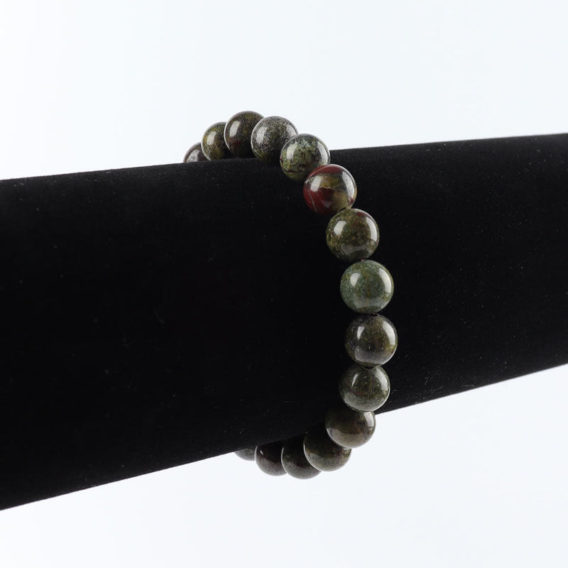 8mm Dragon Blood Stone Spiritual Bracelet for Protection