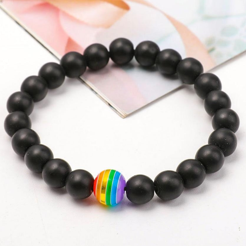 8mm Volcanic Spiritual Protection Bracelet