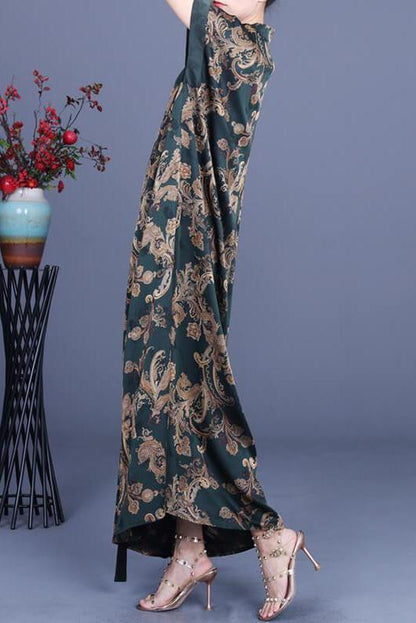 Pocket Short Sleeve Maxi Dress