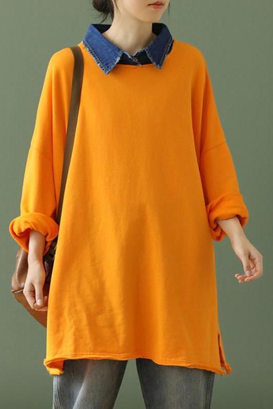Limited Stock- Stitching Color Contrast T-shirt