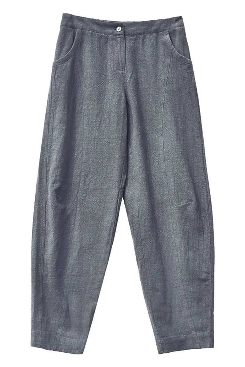 Pencil Pants Linen Trousers