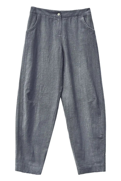 Pencil Pants Linen Trousers