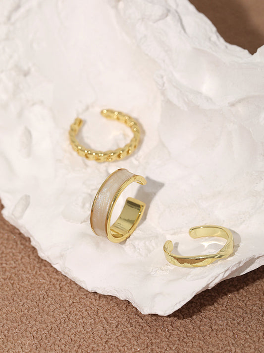 3pcs Round Rings
