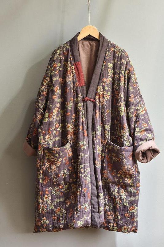 Limited Stock- Retro Loose Warm Pocket Coat