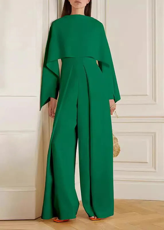 White Zippered Patchwork Cotton Jumpsuit Spring