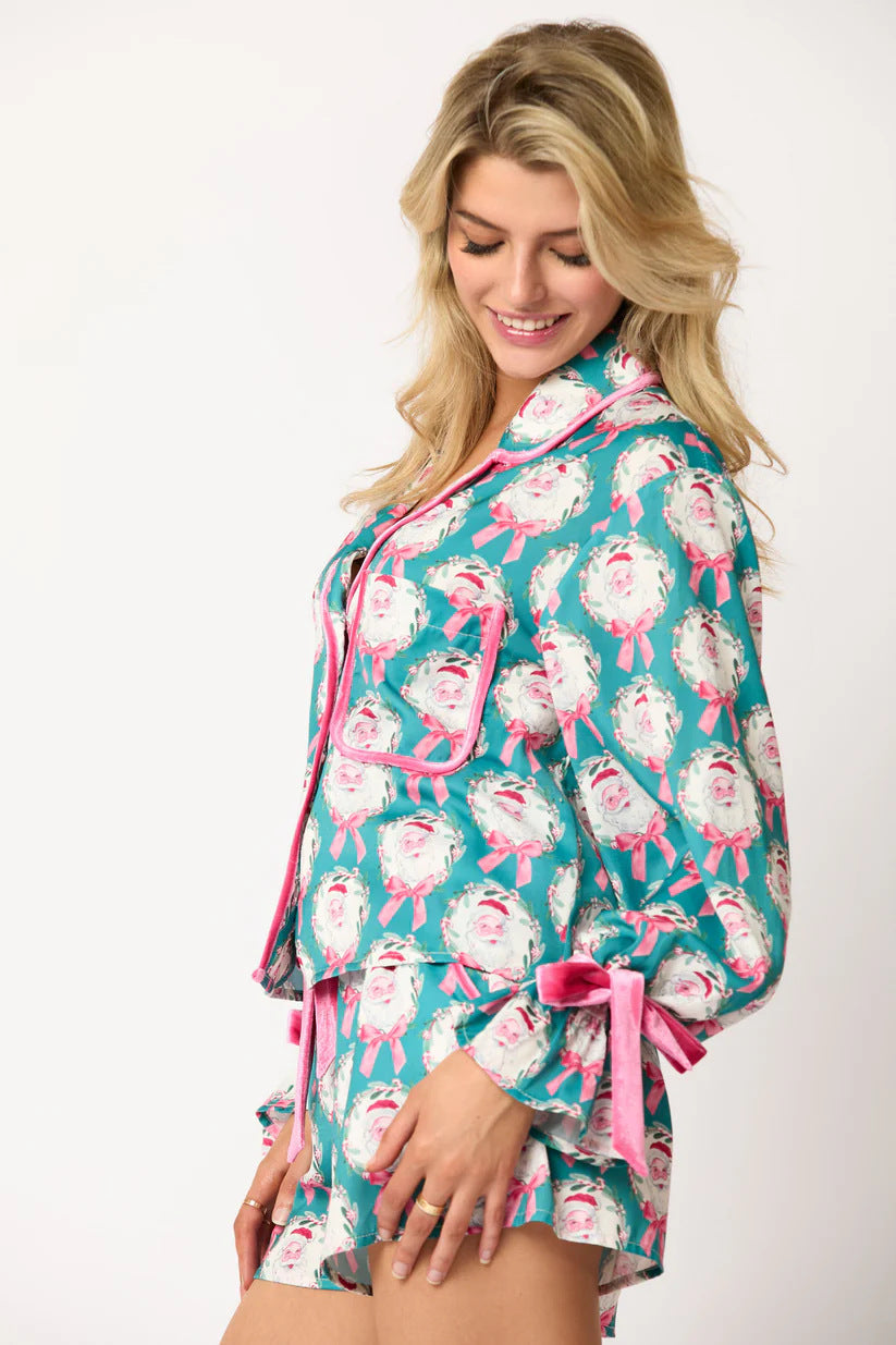 Christmas Character Short Pajama Set