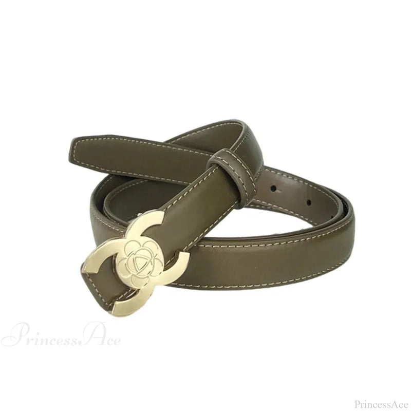 Opulent Gothic Designer Letter Belt