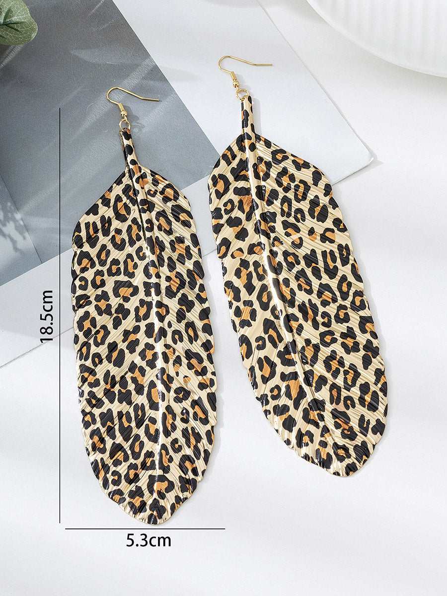 Leaves Shape Earrings Accessories