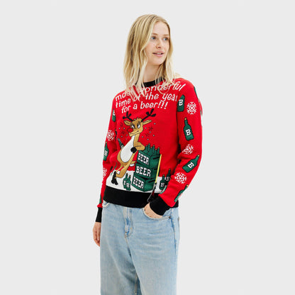 The Most Wonderful Time Red Women's
