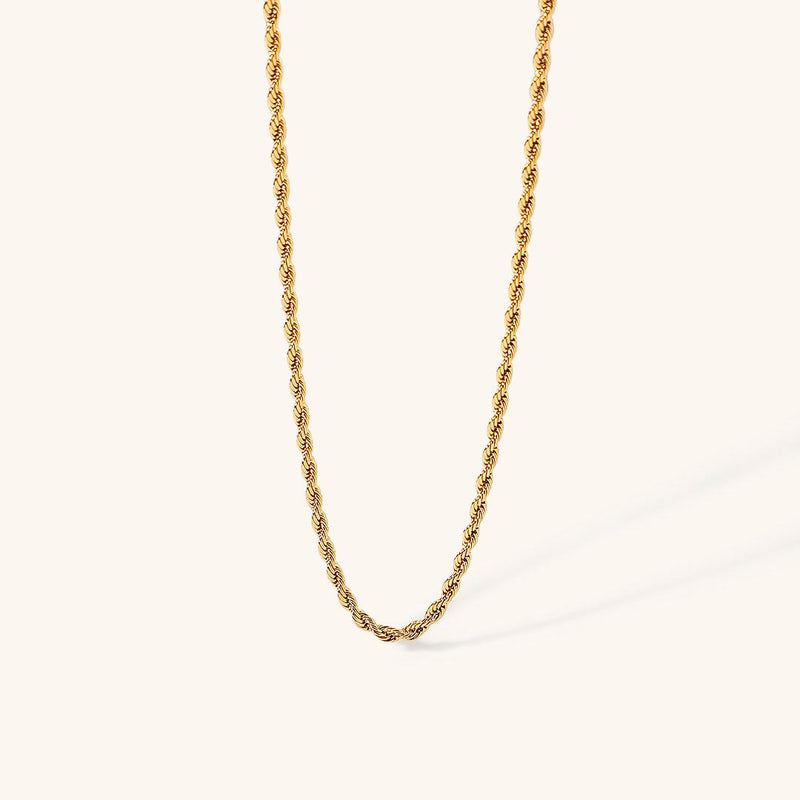 Aurelia Rope Gold Necklace
